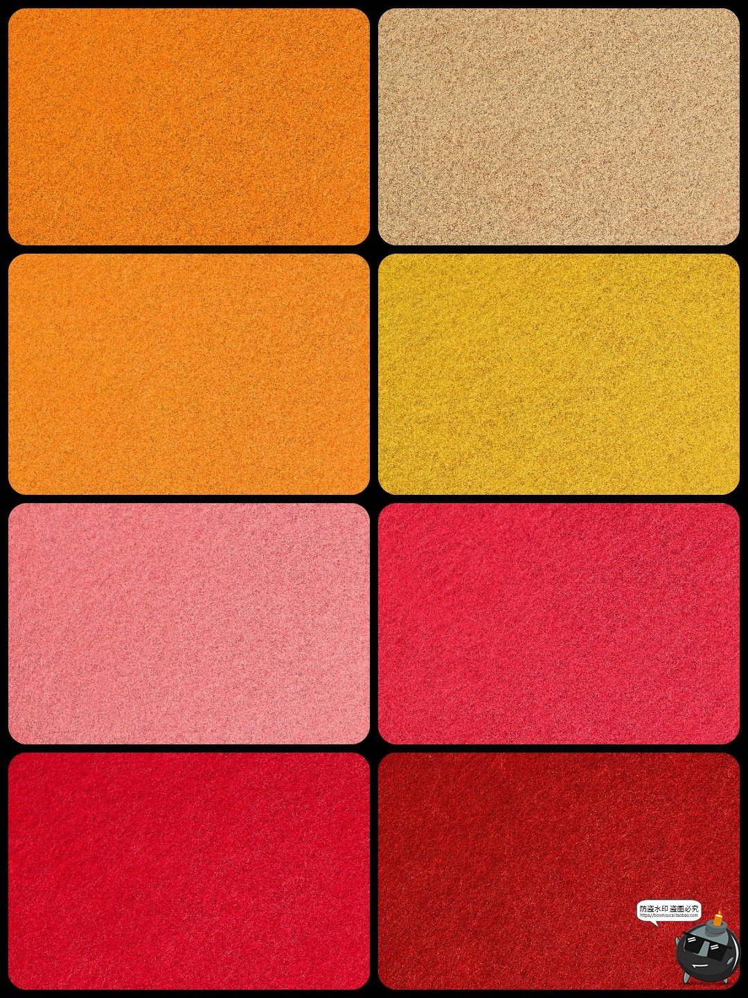 图片[5]-高清棉絮毛毡羊毛服装纹理肌理背景后期合成彩色基础JPG图片素材-设计猿